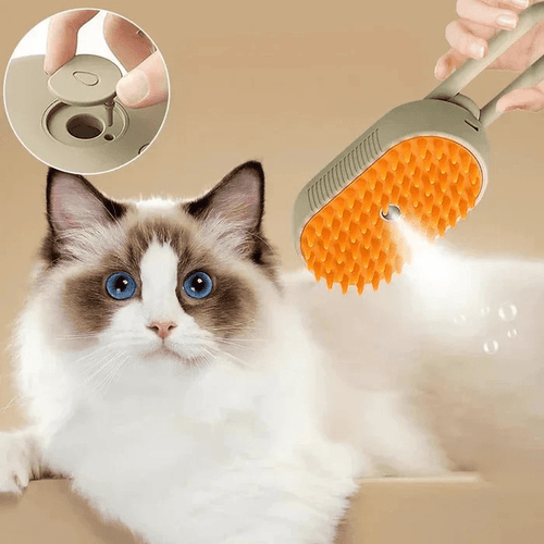 Cepillo Para Mascotas A Vapor Con Manija - COMPRALIA