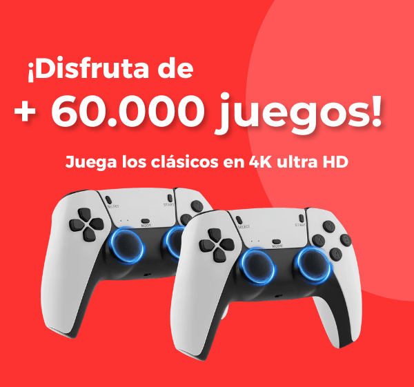 ¡Vuelve a vivir tu infancia con la Consola Retro de +60.000 Juegos! 🎮 - COMPRALIA